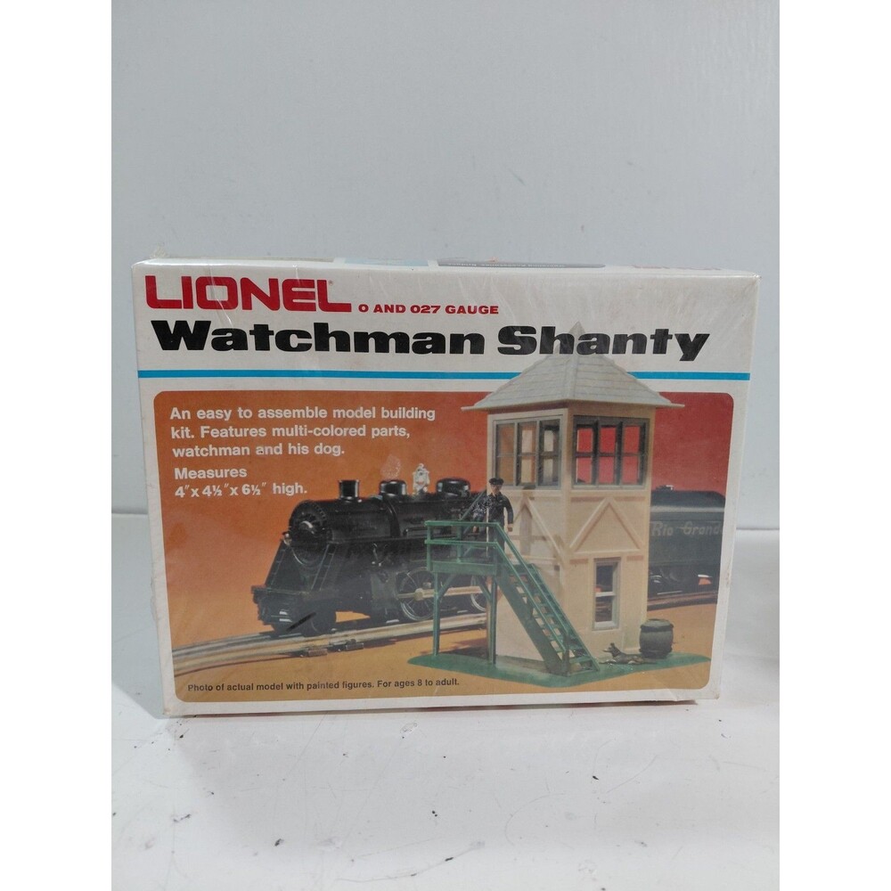 NIP Lionel 6-2719 O Gauge Model Railroad Scenery Watchman Shanty Kit